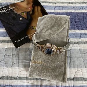 John Medeiros Nouveau Pavé Accented Oval Bracelet